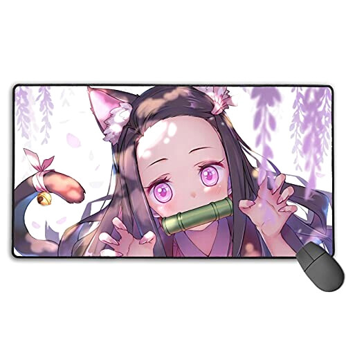 Tapis de souris Nezuko - Demon Slayer -  kamado- 74.9x49.9 cm