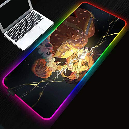 Tapis de souris Demon Slayer LED 300x800 mm
