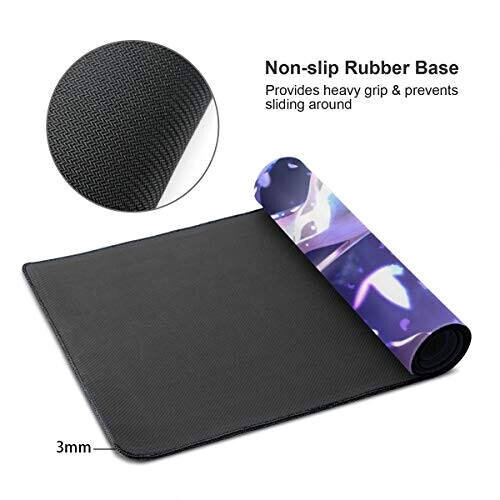 Tapis de souris Kimetsu no Yaiba - Demon Slayer - noir 40 x 90 40x90 cm variant 1 