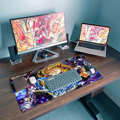 Tapis de souris Kimetsu no Yaiba - Demon Slayer -  compatible avec  x , s 30 x 80 30x80 cm variant 3 