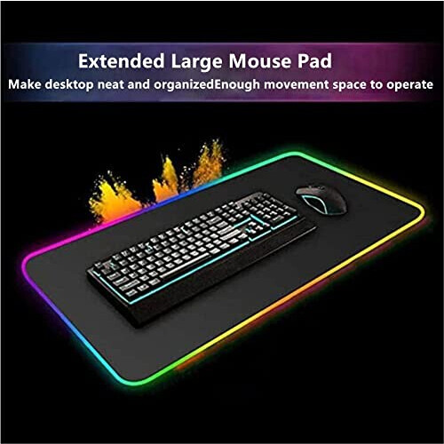 Tapis de souris Fullmetal Alchemist rouge XXL LED variant 3 