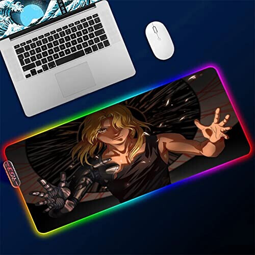 Tapis de souris Fullmetal Alchemist /s XXL LED 30x60 cm variant 0 