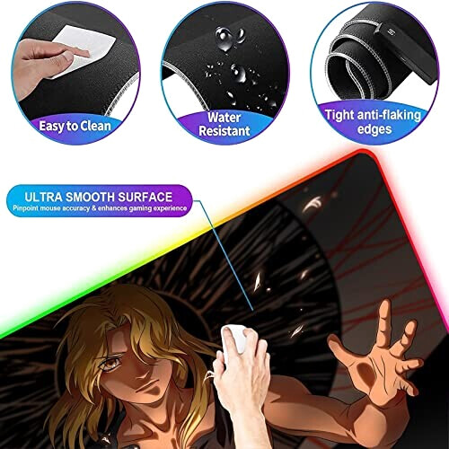 Tapis de souris Fullmetal Alchemist /s XXL LED 30x60 cm variant 3 