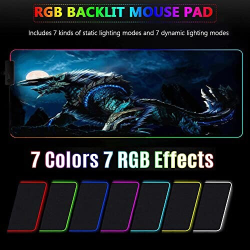 Tapis de souris Hunter × Hunter x x LED 900x400 mm variant 0 