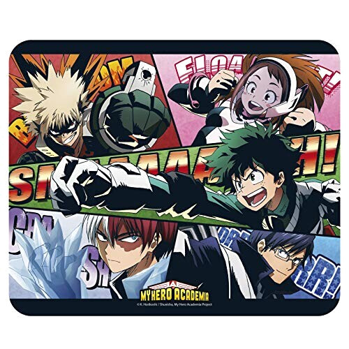 Tapis de souris My Hero Academia multicouleur 23.5x19.5 cm