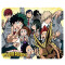 Tapis de souris My Hero Academia multicolore 23.5x19.5 cm - miniature