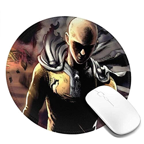 Tapis de souris Saitama - One-Punch Man - 200x200 mm