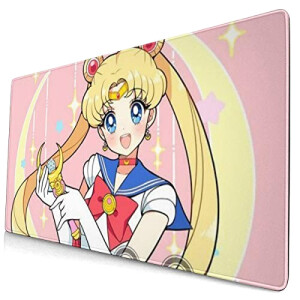 Tapis de souris Sailor Moon noir xl 40.1x74.9 cm