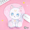 Tapis de souris Sailor Moon blanc/rose - miniature variant 1
