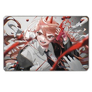 Tapis de souris Chainsaw Man noir 40x60 cm
