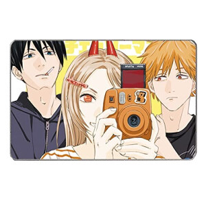 Tapis de souris Chainsaw Man noir 40x60 cm
