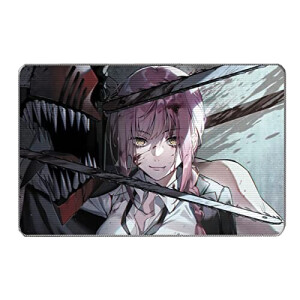 Tapis de souris Chainsaw Man noir 40x60 cm