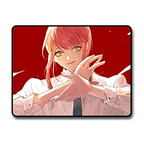 Tapis de souris Chainsaw Man noir 18x22 cm