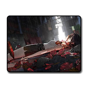 Tapis de souris Chainsaw Man noir 30x70 cm