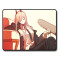 Tapis de souris Chainsaw Man noir 25x30 cm - miniature