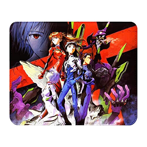 Tapis de souris Evangelion multicouleur 8.2x9.5 cm