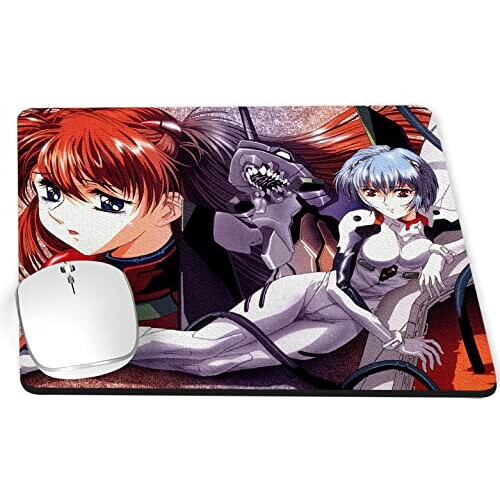 Tapis de souris Asuka, Rei Ayanami - Evangelion