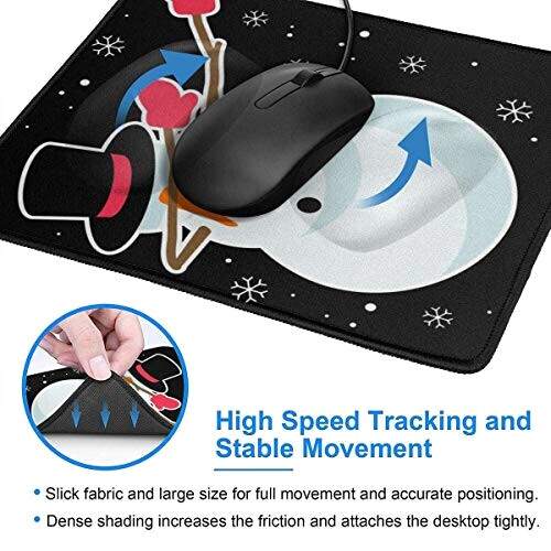 Tapis de souris Evangelion move snowman dabbing 25x30 cm variant 1 