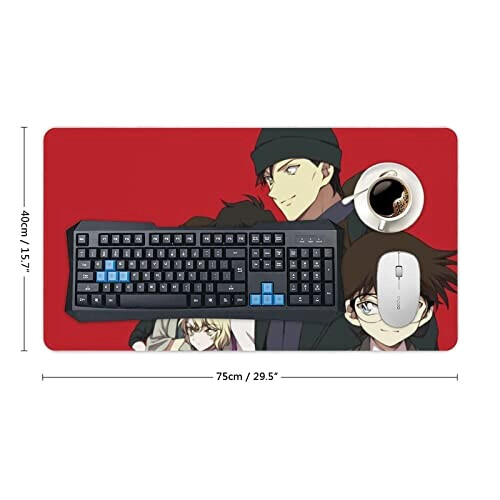 Tapis de souris Détective Conan conan detective 40x75 cm variant 0 