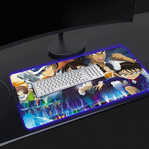 Tapis de souris Genta Kojima - Détective Conan - style xl LED 60x35 cm variant 3 
