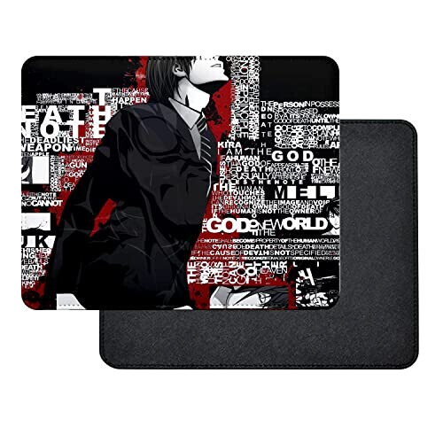 Tapis de souris Death Note multicouleur 8.2x9.5 cm variant 0 