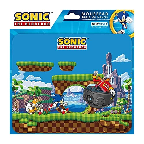 Tapis de souris Tails - Sonic - vert 23.5x19.5 cm variant 0 