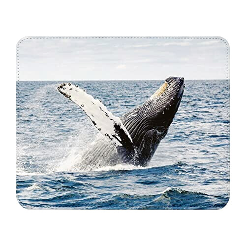 Tapis de souris Baleine 22x18 cm