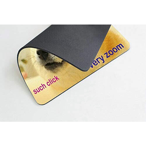 Tapis de souris Chien multicolore . 240x200 mm variant 3 