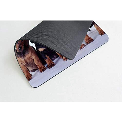 Tapis de souris Teckel - Chien - multicolore . 240x200 mm variant 3 