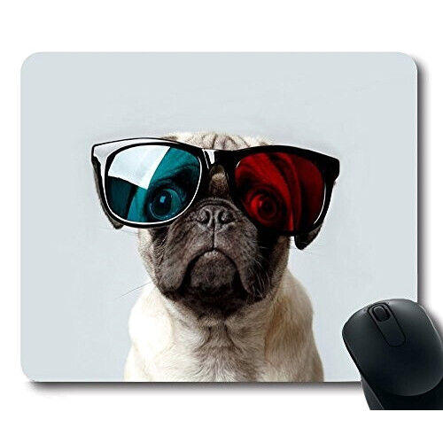 Tapis de souris Carlin - Chien - z.