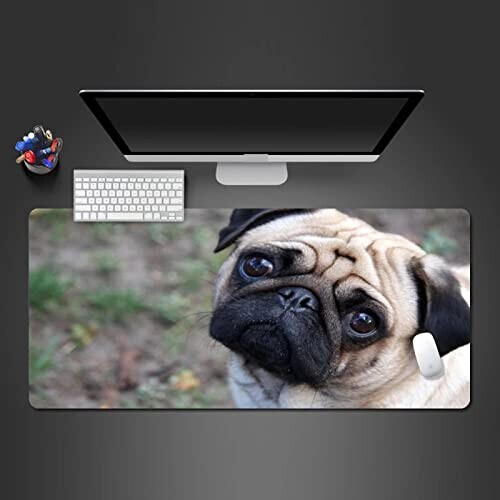 Tapis de souris Chien couleurful XXL 1000x500 mm variant 0 