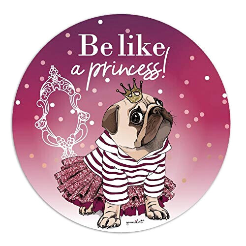 Tapis de souris Carlin - Chien -  princess.