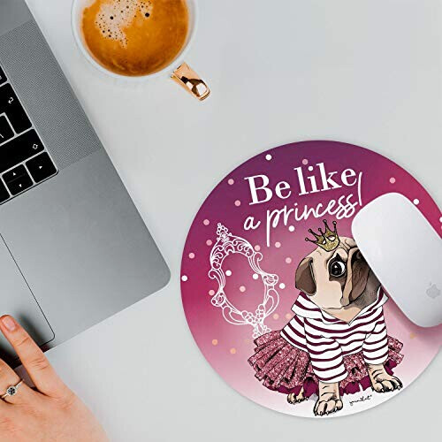 Tapis de souris Carlin - Chien -  princess. variant 0 