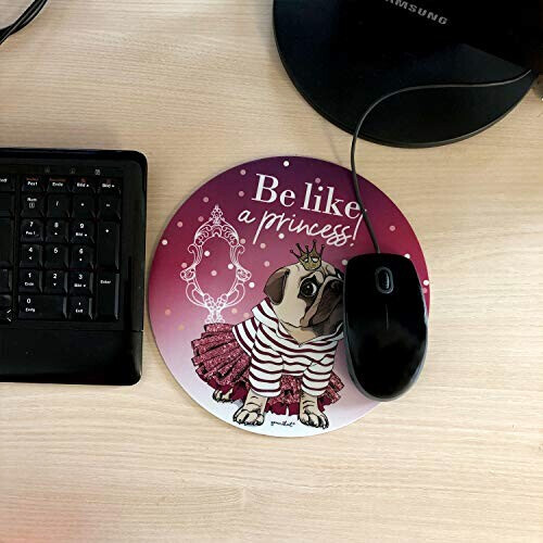 Tapis de souris Carlin - Chien -  princess. variant 1 