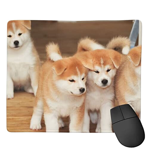 Tapis de souris Shiba Inu - Chien -  mignon 17.8x23.9 cm variant 0 