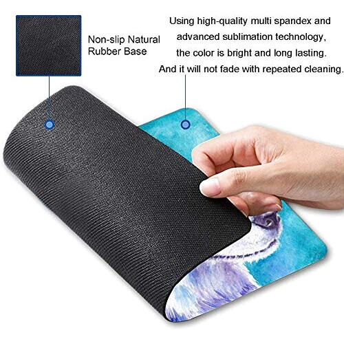 Tapis de souris Chien peinture à l'huile pour . 24.1x20.1 cm variant 0 