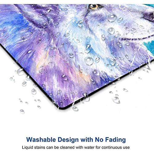 Tapis de souris Chien peinture à l'huile pour . 24.1x20.1 cm variant 3 