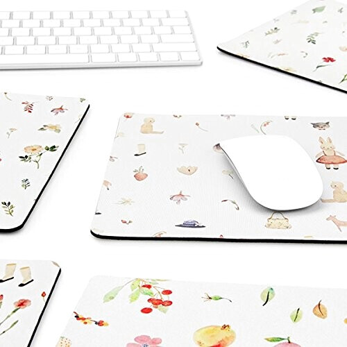 Tapis de souris Chien multicolore 18x22 cm variant 2 