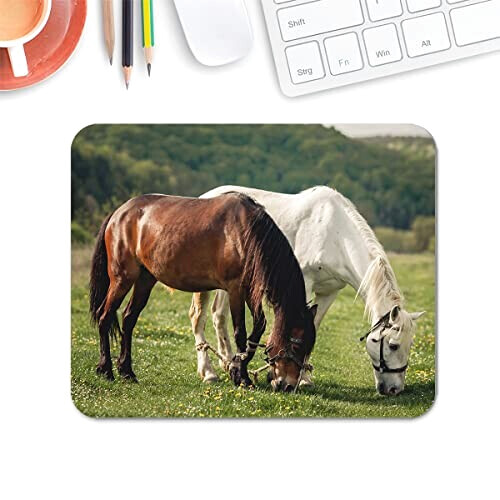Tapis de souris Chien pupies 21.5x18 cm