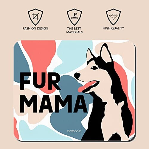 Tapis de souris Chien s multicolore 220x180 mm variant 0 