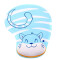 Tapis de souris Chat bleu 23x19 cm - miniature