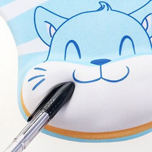 Tapis de souris Chat bleu 23x19 cm variant 2 
