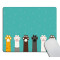 Tapis de souris Chat multicolore 240x200 mm - miniature variant 5