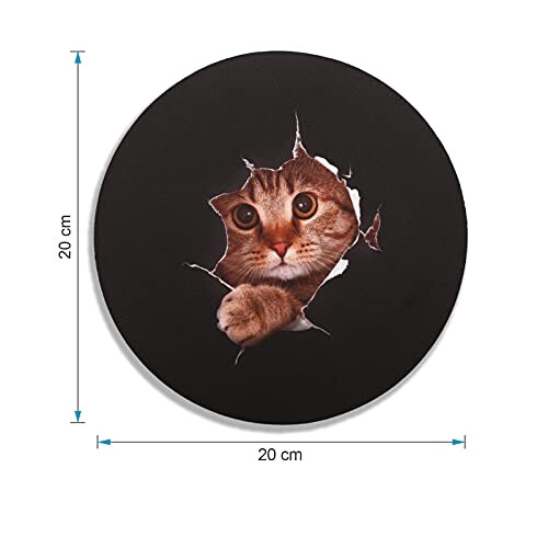 Tapis de souris Chat me- 200x200 mm variant 0 