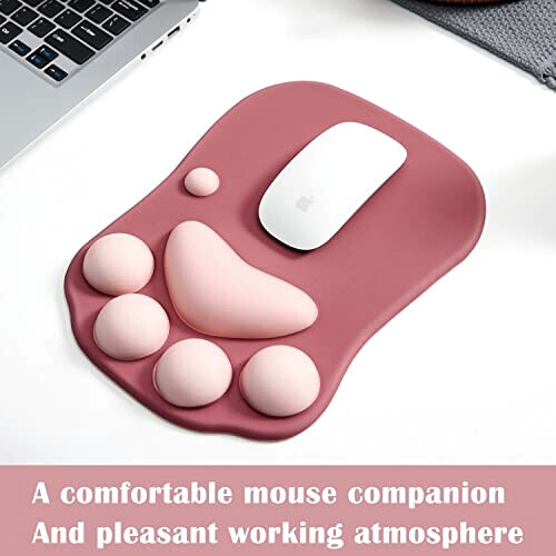 Tapis de souris Chat rouge foncé 27x20 cm variant 3 