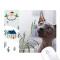 Tapis de souris Chat 18x22 cm - miniature