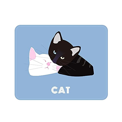 Tapis de souris Chat bleu 25.4x21.6 cm