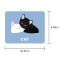 Tapis de souris Chat bleu 25.4x21.6 cm - miniature variant 1