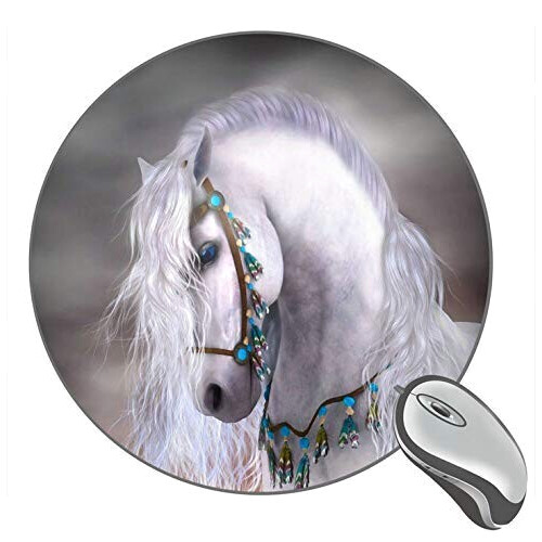 Tapis de souris Cheval 200x200 mm