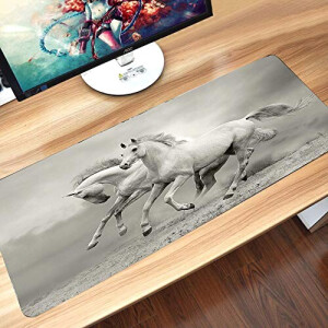 Tapis de souris Cheval style 60x35 35x60 cm